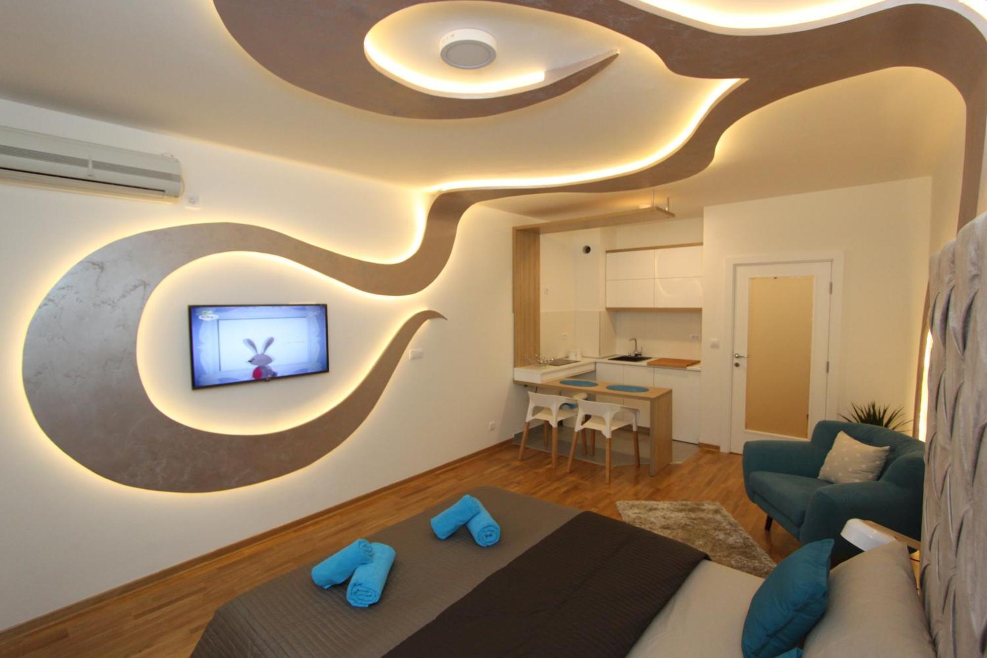 Riviera New Belgrade Apartment, Parking 5 Eur Per Day ภายนอก รูปภาพ