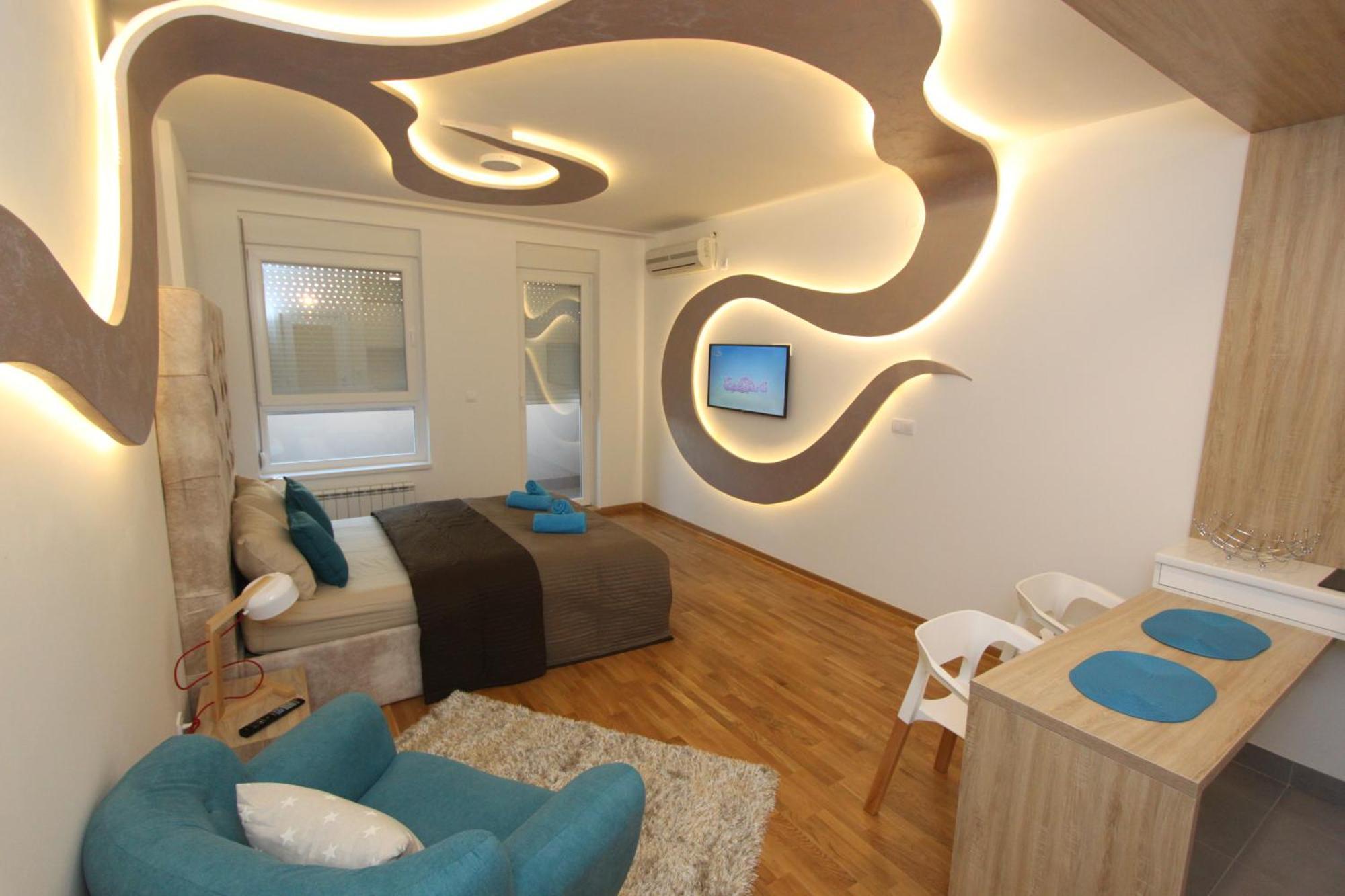 Riviera New Belgrade Apartment, Parking 5 Eur Per Day ภายนอก รูปภาพ